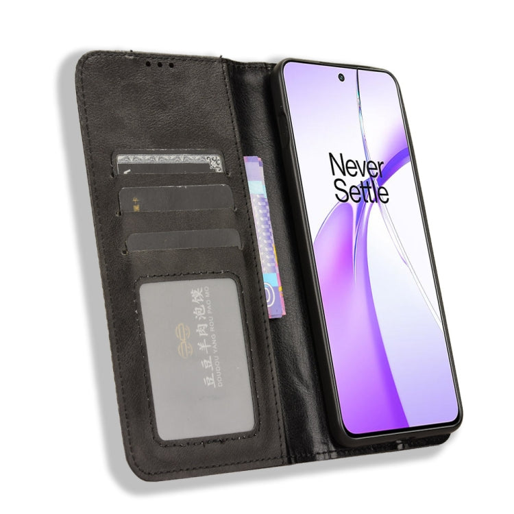For OnePlus Ace 3V 5G Magnetic Buckle Retro Texture Leather Phone Case