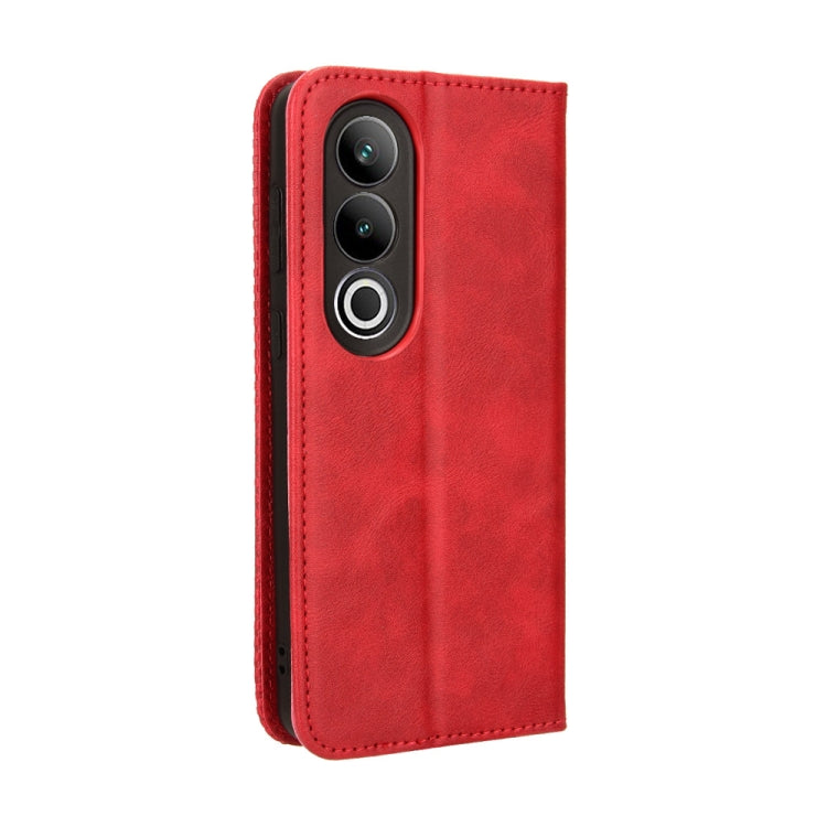 For OnePlus Ace 3V 5G Magnetic Buckle Retro Texture Leather Phone Case