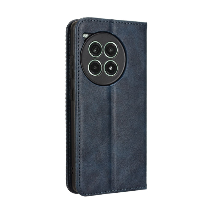 For OnePlus Ace 3 Pro Magnetic Buckle Retro Texture Leather Phone Case