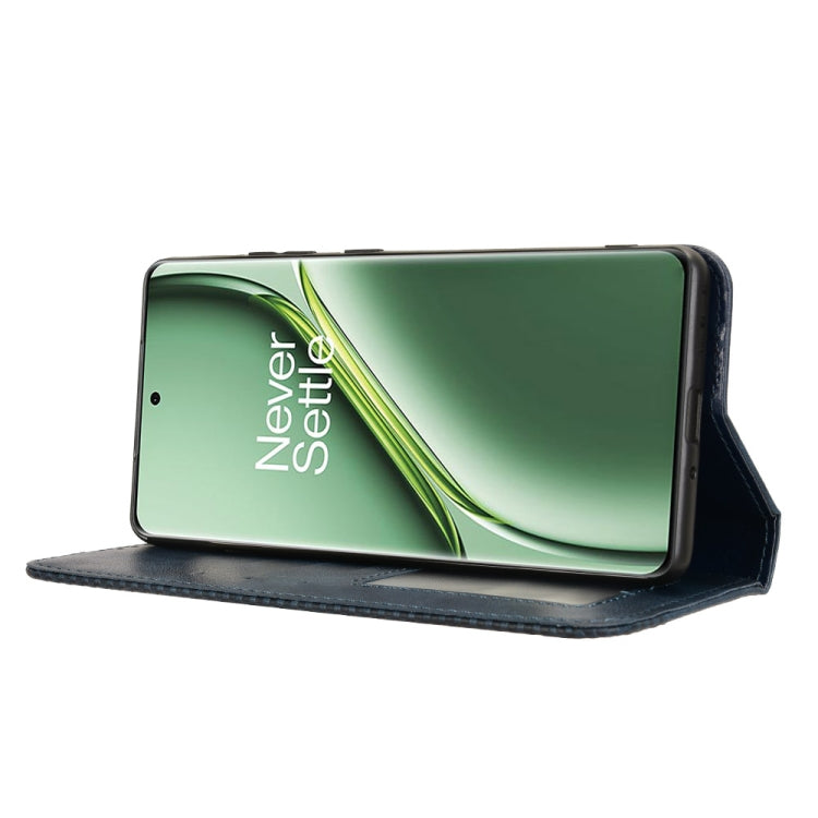 For OnePlus Ace 3 Pro Magnetic Buckle Retro Texture Leather Phone Case
