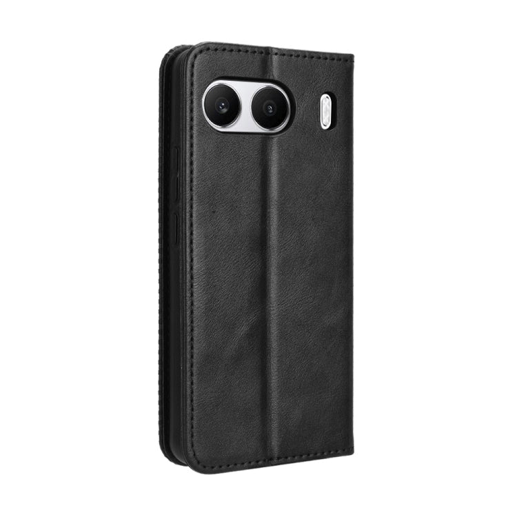 For OnePlus Nord 4 5G Magnetic Buckle Retro Texture Leather Phone Case