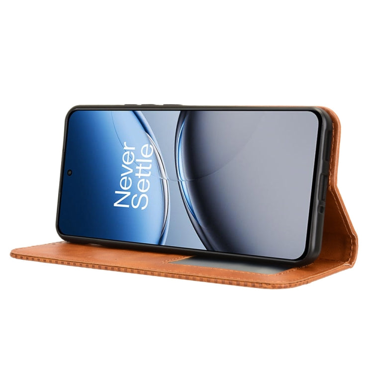 For OnePlus Nord 4 5G Magnetic Buckle Retro Texture Leather Phone Case