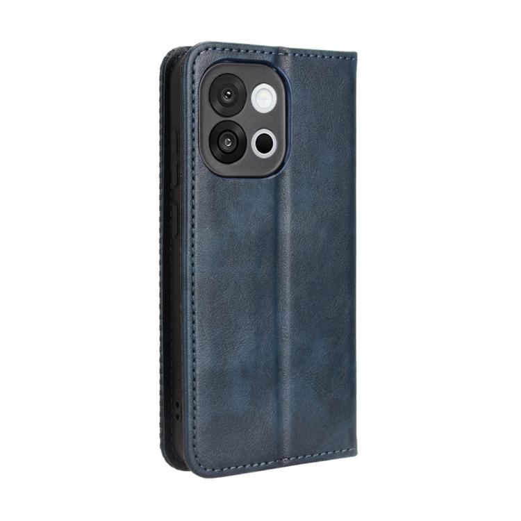 For OnePlus 13T Magnetic Buckle Retro Texture Leather Phone Case