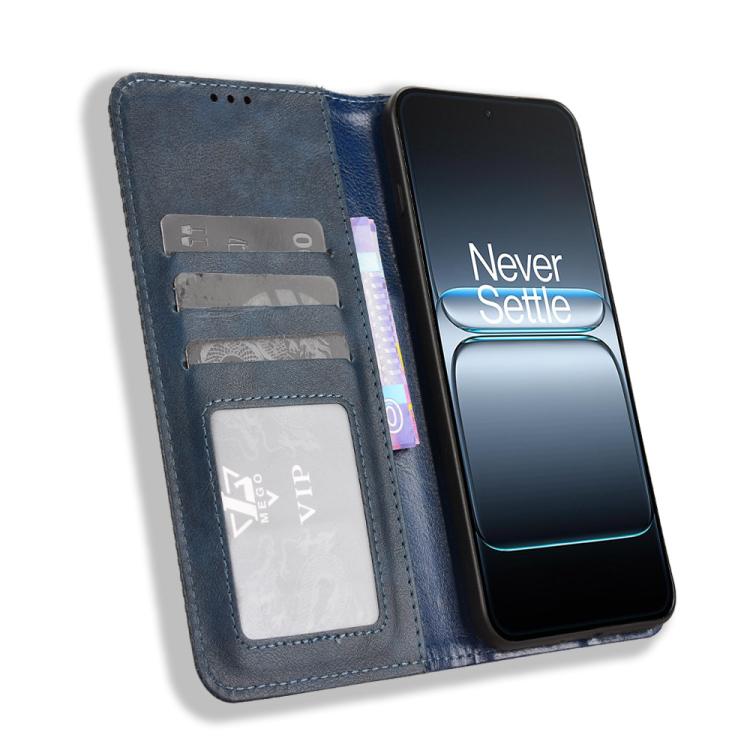 For OnePlus Nord 5 / Ace 5 Ultra 5G Magnetic Buckle Retro Texture Leather Phone Case