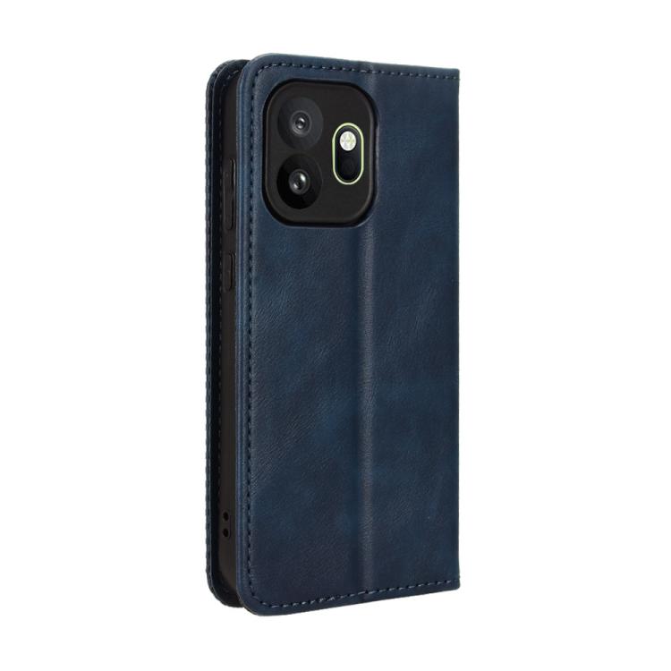 For OnePlus 15T Magnetic Buckle Retro Texture Leather Phone Case