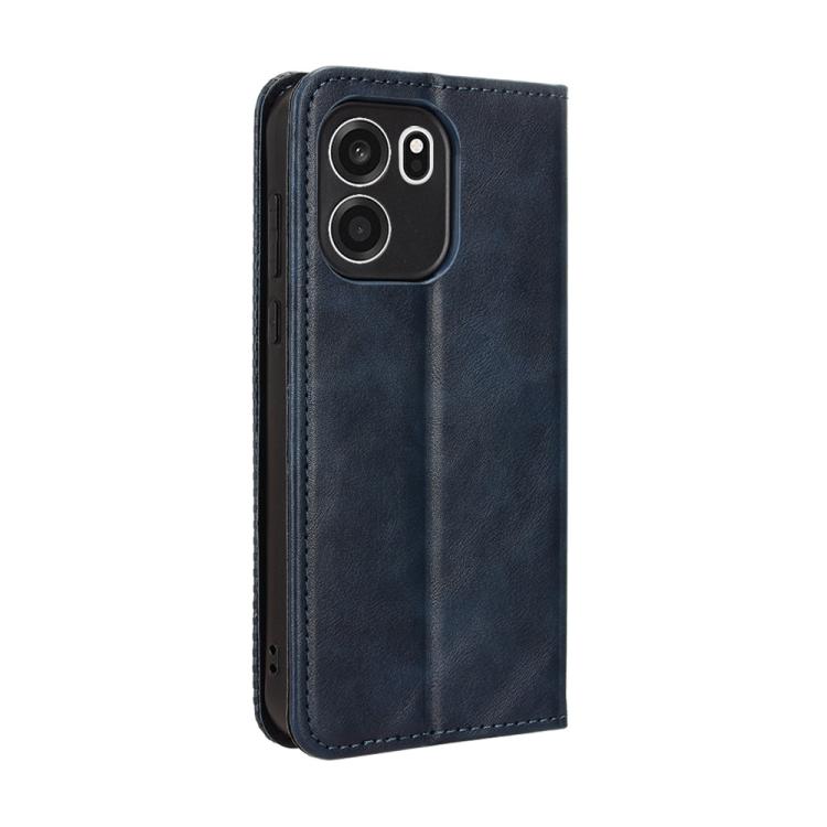 For OnePlus Turbo 6V 5G Magnetic Buckle Retro Texture Leather Phone Case