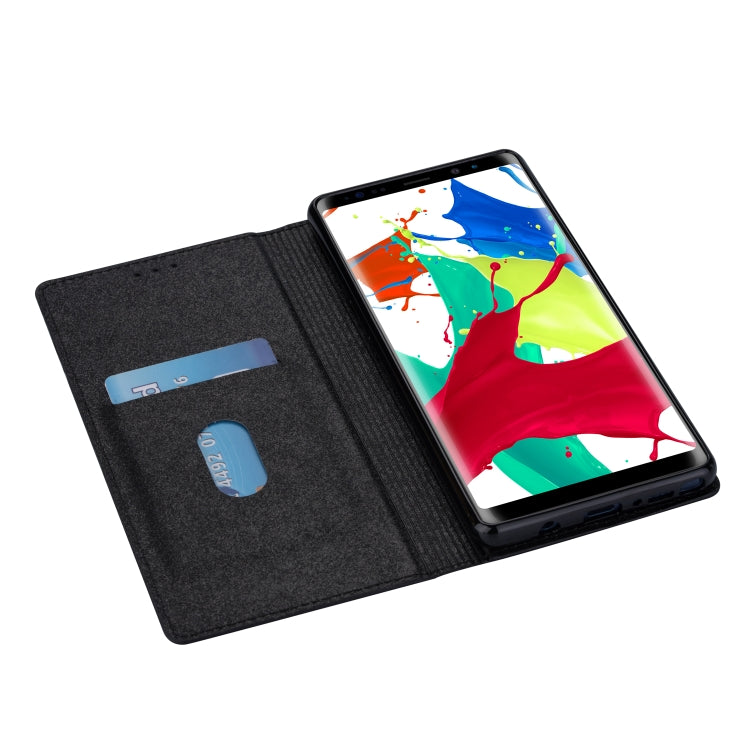 For Samsung Galaxy Note 8 Ultrathin Glitter Magnetic Horizontal Flip Leather Case with Holder & Card Slots