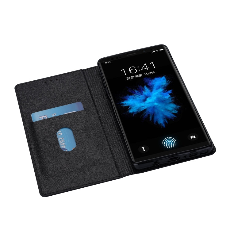 For Samsung Galaxy Note 9 Ultrathin Glitter Magnetic Horizontal Flip Leather Case with Holder & Card Slots