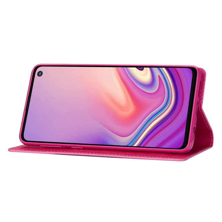 For Samsung Galaxy S10+ Ultrathin Glitter Magnetic Horizontal Flip Leather Case with Holder & Card Slots