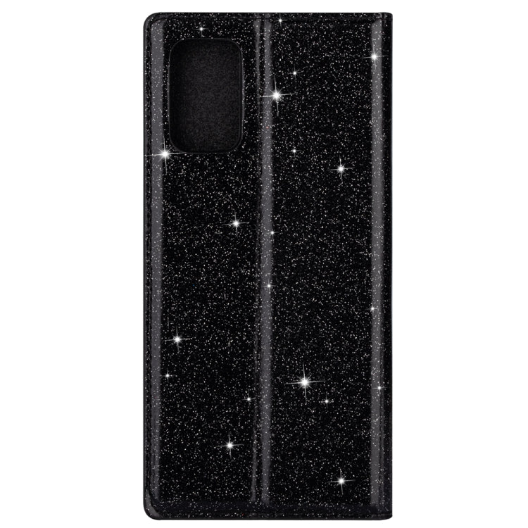 For Samsung Galaxy A71 Ultrathin Glitter Magnetic Horizontal Flip Leather Case with Holder & Card Slots