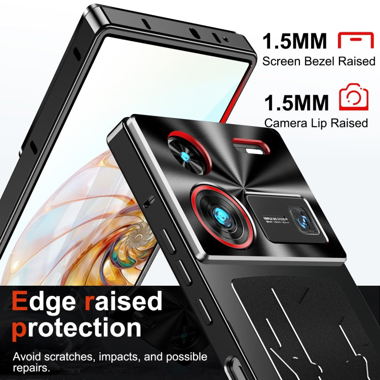 For ZTE nubia Z60 Ultra Metal Cooling Phone Case