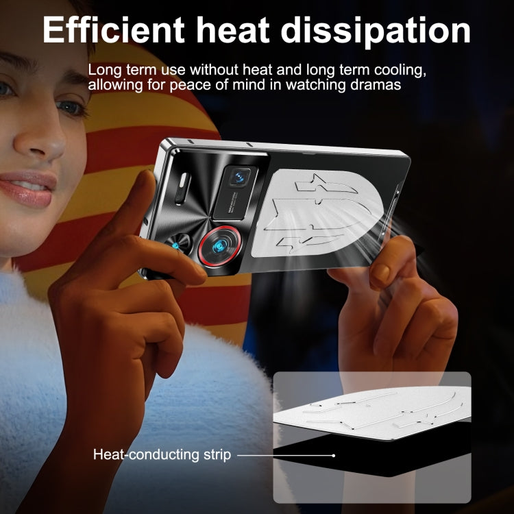 For ZTE nubia Z60 Ultra Metal Cooling Phone Case