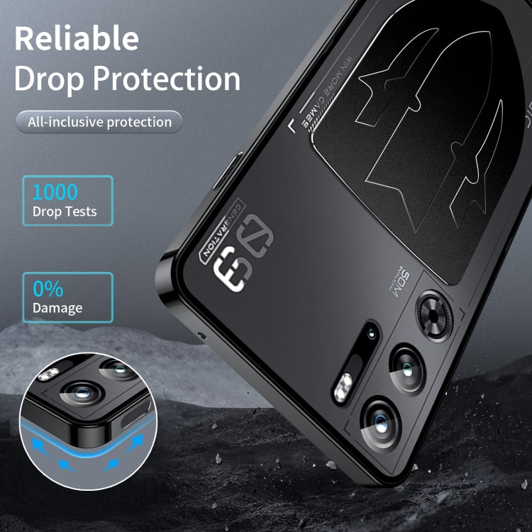 For ZTE nubia Red Magic 9S Pro Metal Cooling Phone Case