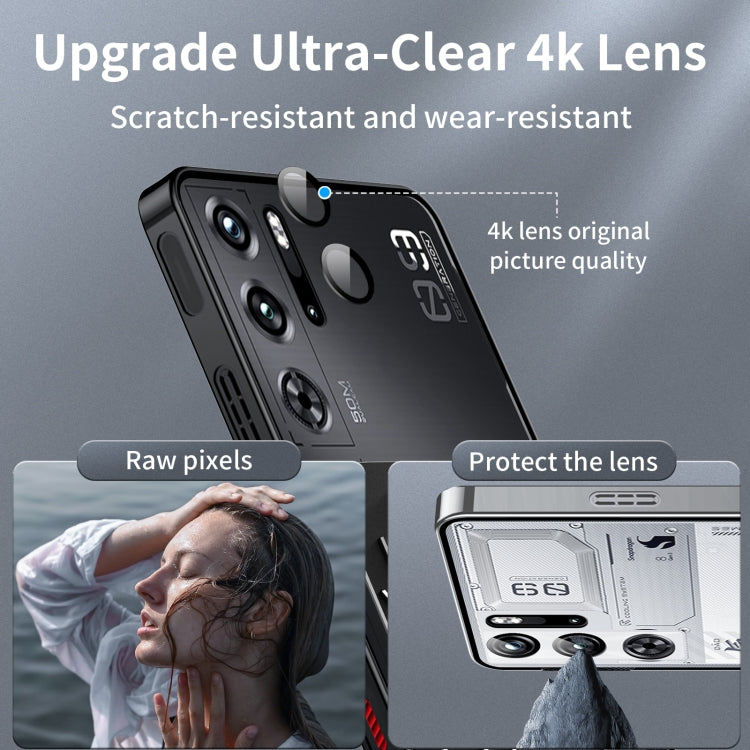 For ZTE nubia Red Magic 9S Pro Metal Cooling Phone Case