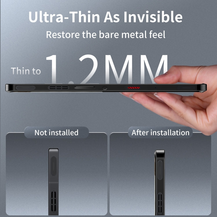 For ZTE nubia Red Magic 9S Pro Metal Cooling Phone Case