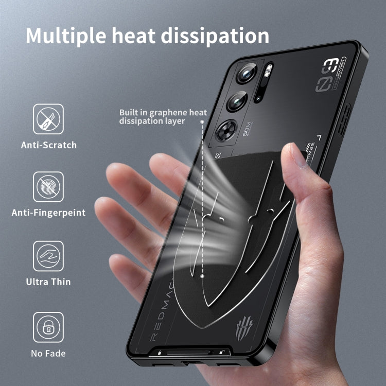 For ZTE nubia Red Magic 10 Pro / 10 Pro+ Metal Cooling Phone Case
