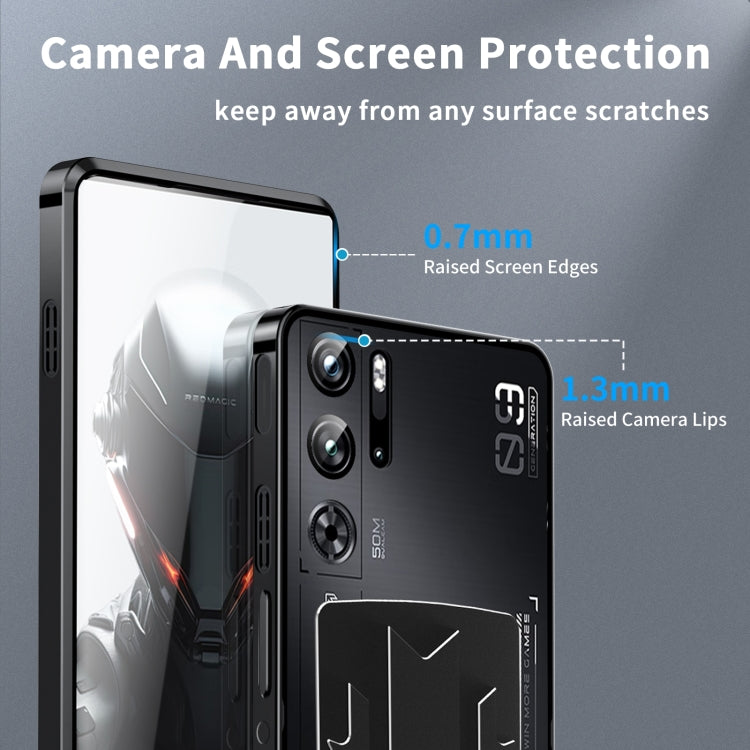 For ZTE nubia Red Magic 10 Pro / 10 Pro+ Metal Cooling Phone Case