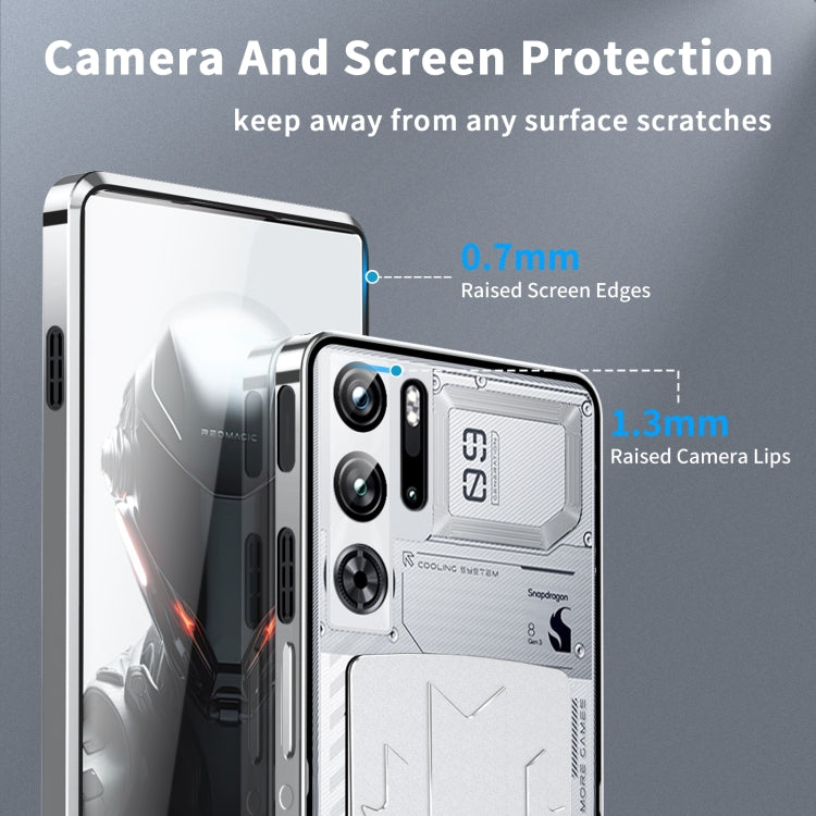 For ZTE nubia Red Magic 10 Pro / 10 Pro+ Metal Cooling Phone Case