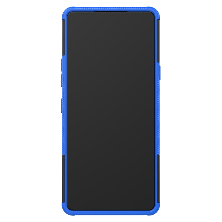 For LG Stylo 6 Tire Texture Shockproof TPU + PC Protective Case with Holder