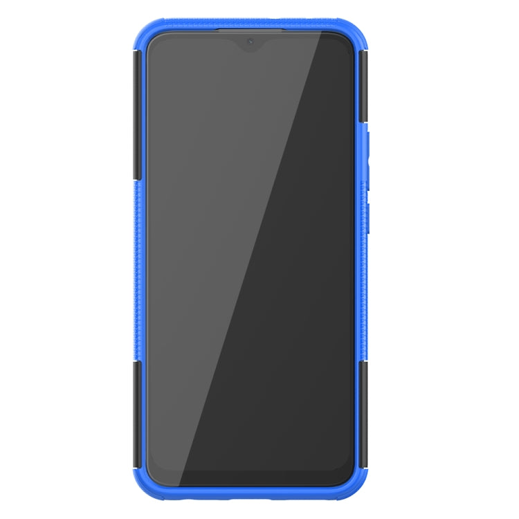 For Xiaomi Redmi 9 Tire Texture Shockproof TPU + PC Protective Case with Holder