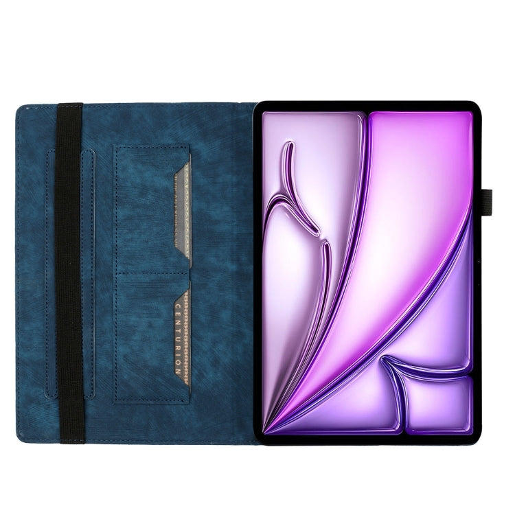 For iPad Air 11 2026 / 2025 / 2024 Butterfly Cat Embossing Leather Tablet Case