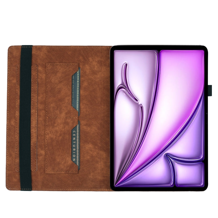 For iPad Air 11 2026 / 2025 / 2024 Butterfly Cat Embossing Leather Tablet Case