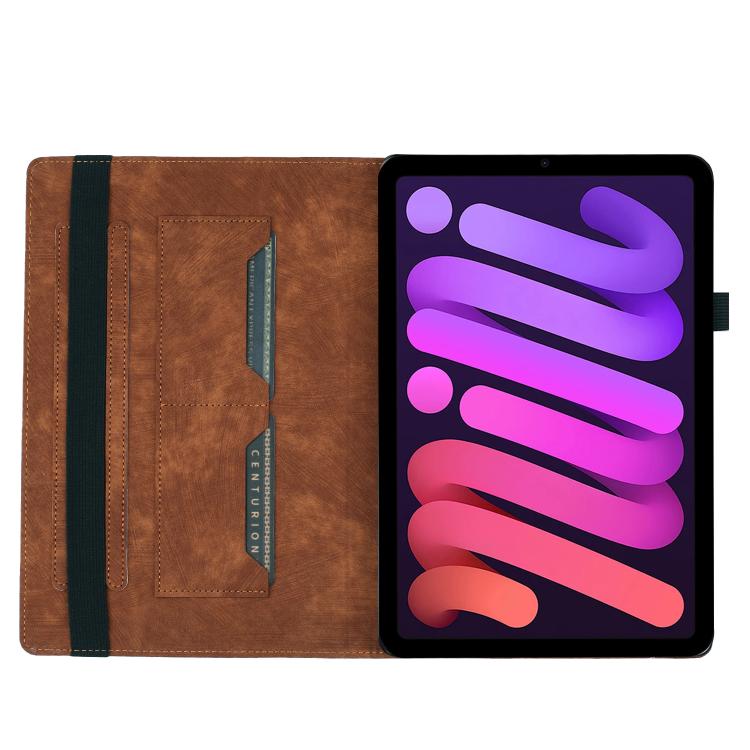 For iPad mini 2024 / 2021 Butterfly Cat Embossing Leather Tablet Case
