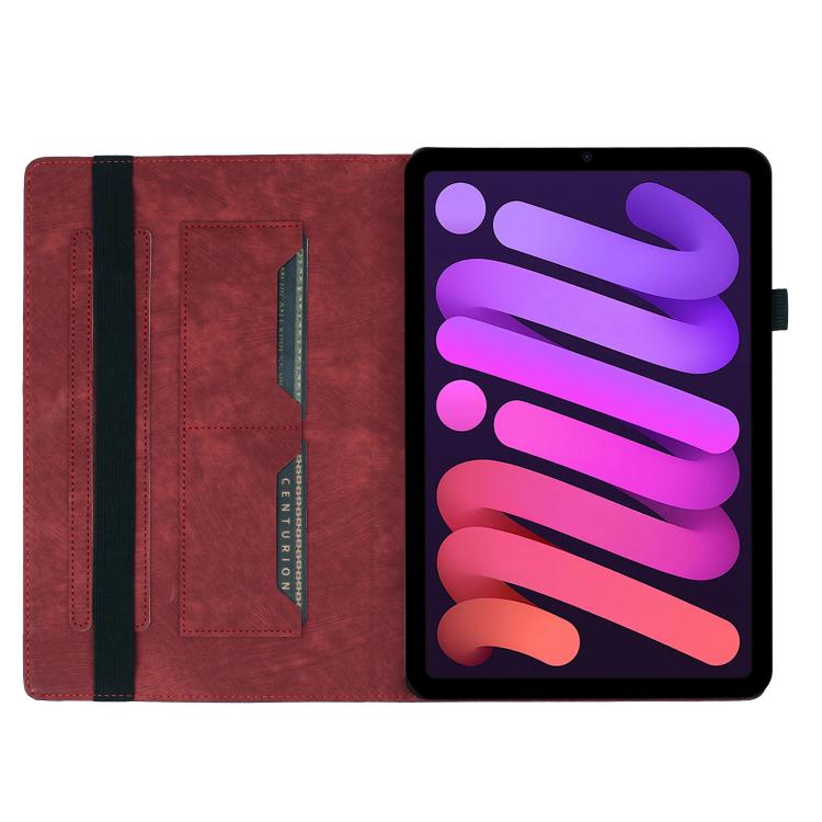 For iPad mini 2024 / 2021 Butterfly Cat Embossing Leather Tablet Case