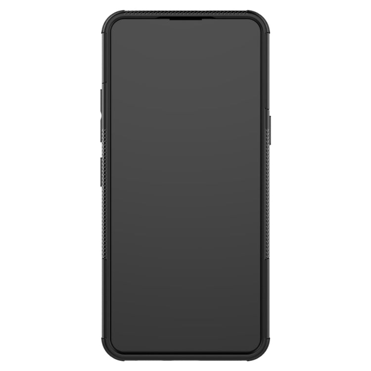 For LG K41S / K51S Tire Texture Shockproof TPU + PC Protective Case with Holder