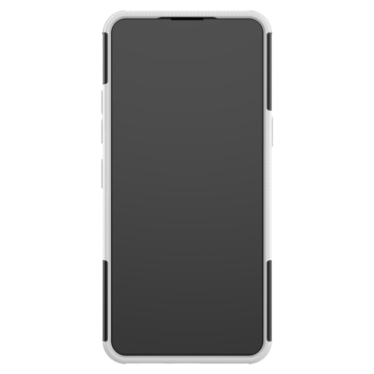 For LG K41S / K51S Tire Texture Shockproof TPU + PC Protective Case with Holder