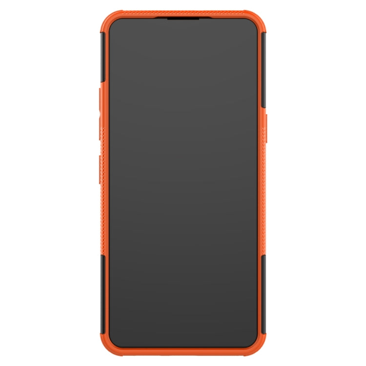 For LG K41S / K51S Tire Texture Shockproof TPU + PC Protective Case with Holder