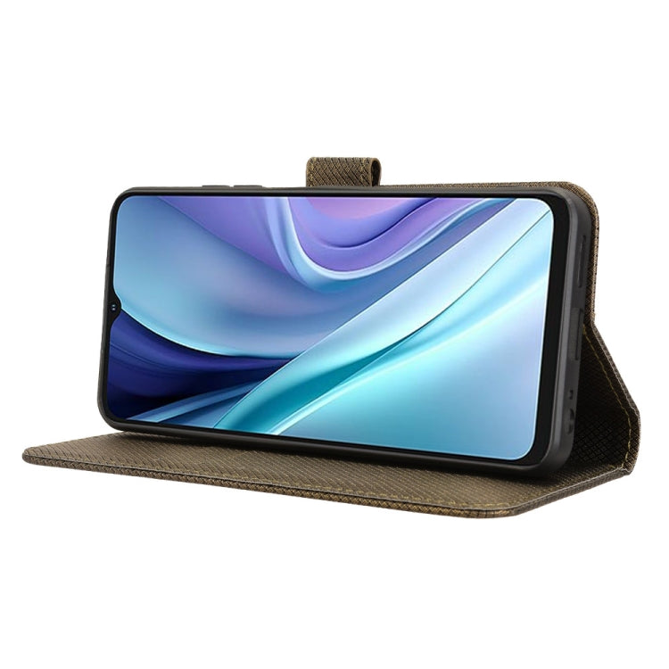 For itel A50 Diamond Texture Leather Phone Case