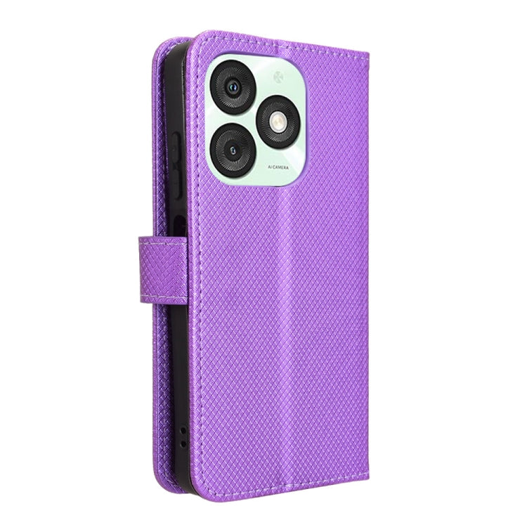 For itel A50 Diamond Texture Leather Phone Case