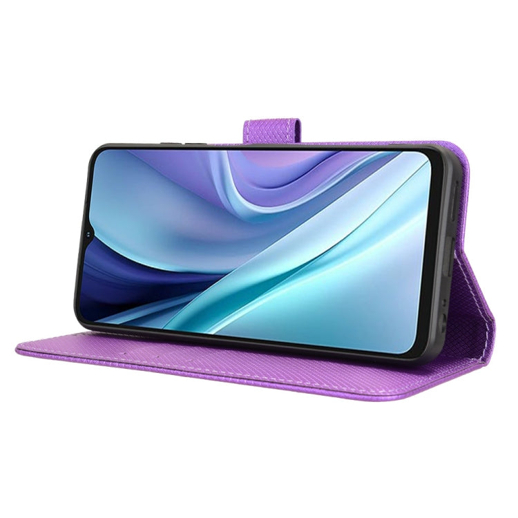 For itel A50 Diamond Texture Leather Phone Case