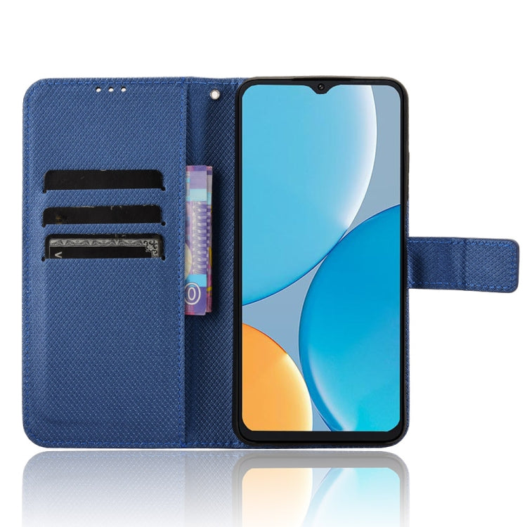 For itel A50C Diamond Texture Leather Phone Case