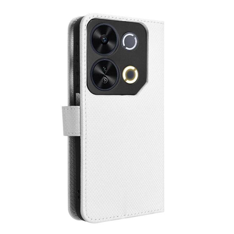 For itel P65 4G Diamond Texture Leather Phone Case