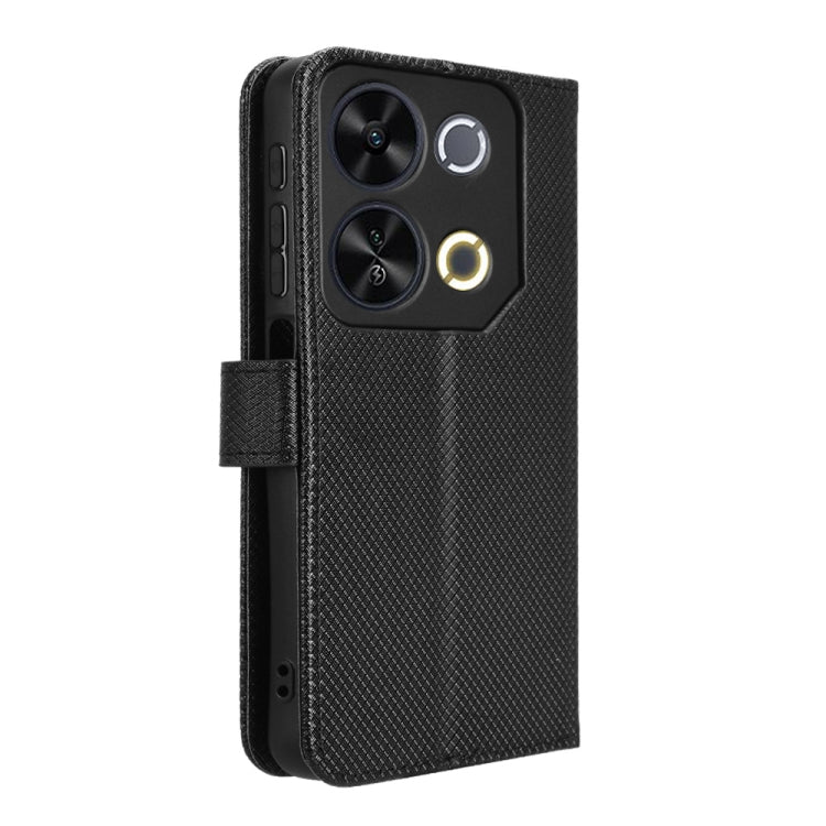 For itel P65 4G Diamond Texture Leather Phone Case