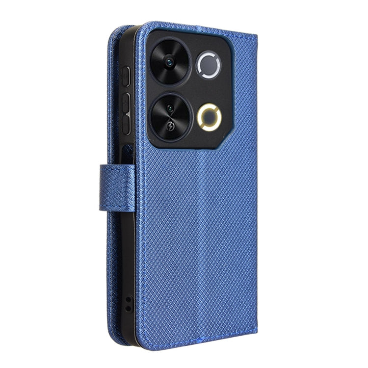 For itel P65 4G Diamond Texture Leather Phone Case
