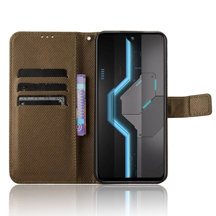 For itel P65 4G Diamond Texture Leather Phone Case