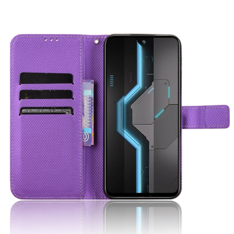 For itel P65 4G Diamond Texture Leather Phone Case