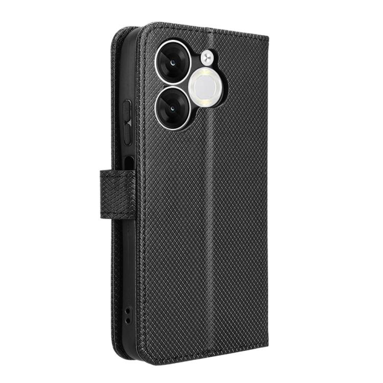 For itel A80 4G Diamond Texture Leather Phone Case