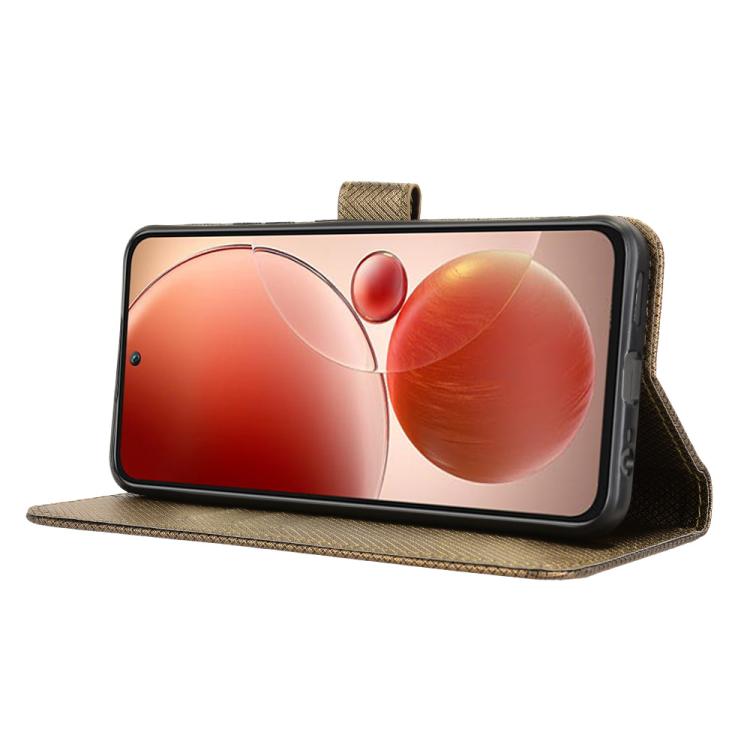 For itel S25 4G Diamond Texture Leather Phone Case