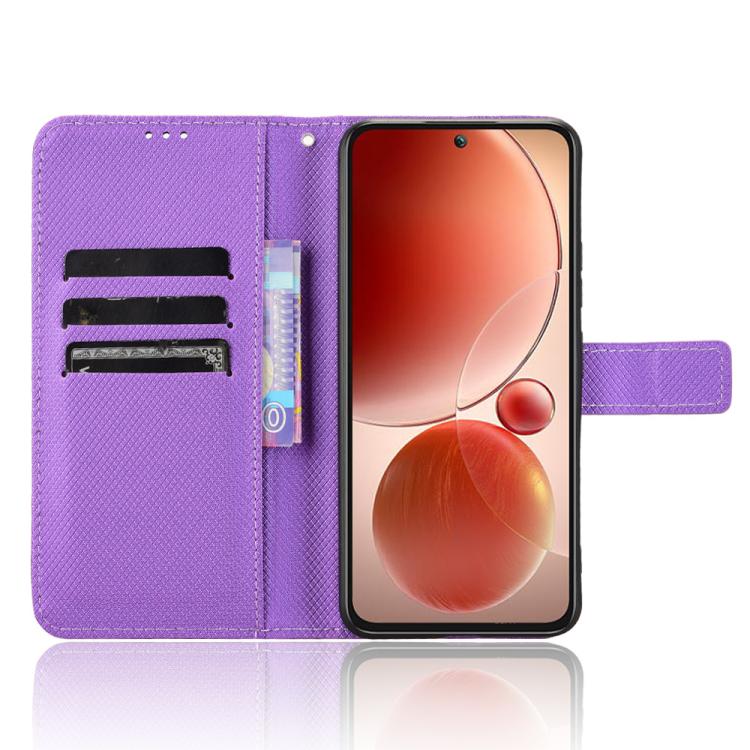 For itel S25 4G Diamond Texture Leather Phone Case