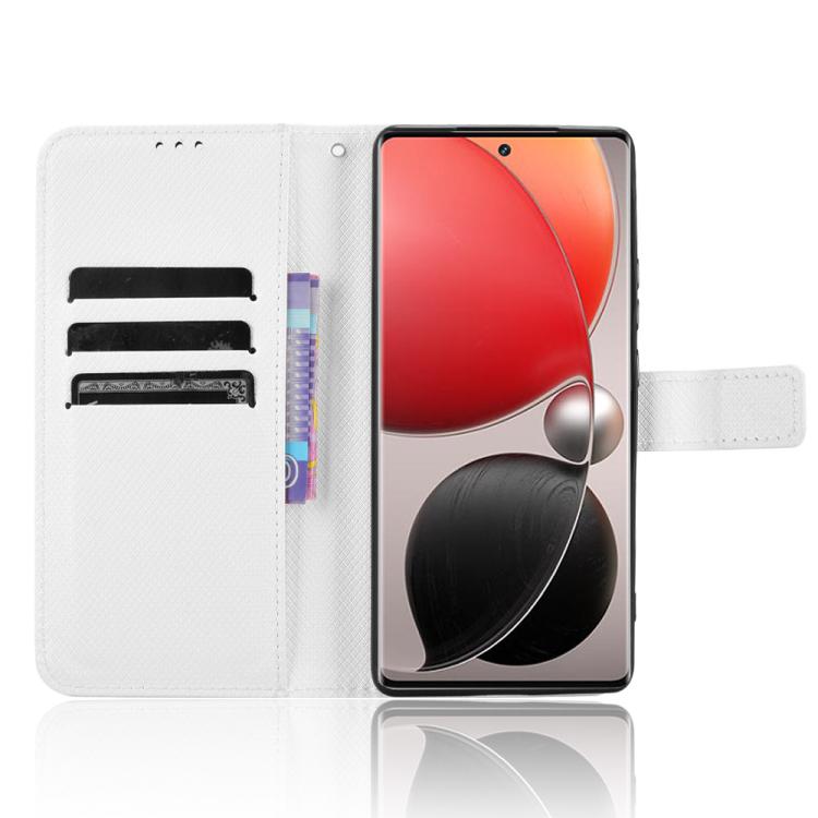 For itel S25 Ultra 4G Diamond Texture Leather Phone Case