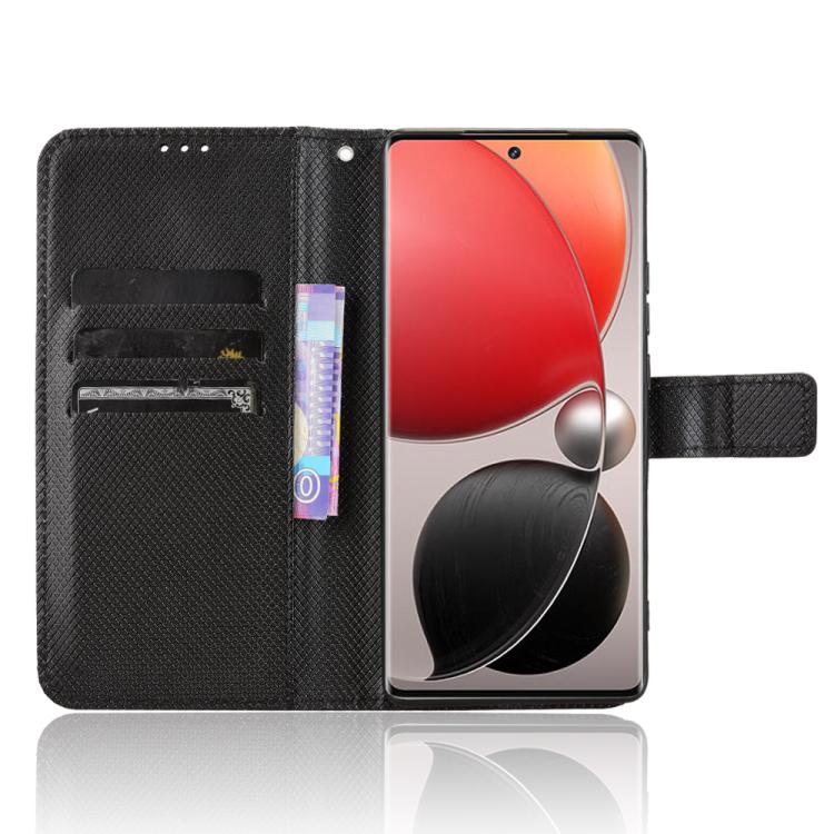For itel S25 Ultra 4G Diamond Texture Leather Phone Case