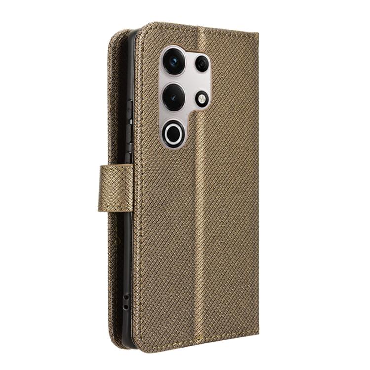 For itel S25 Ultra 4G Diamond Texture Leather Phone Case