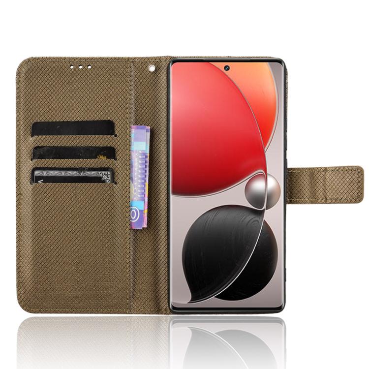 For itel S25 Ultra 4G Diamond Texture Leather Phone Case