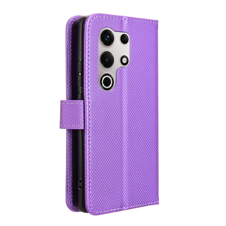 For itel S25 Ultra 4G Diamond Texture Leather Phone Case