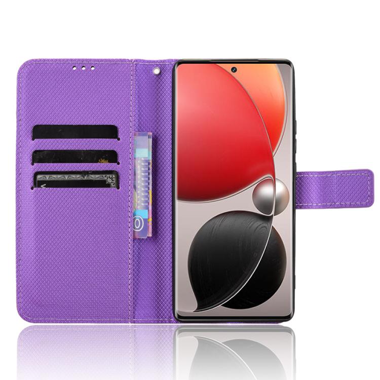 For itel S25 Ultra 4G Diamond Texture Leather Phone Case