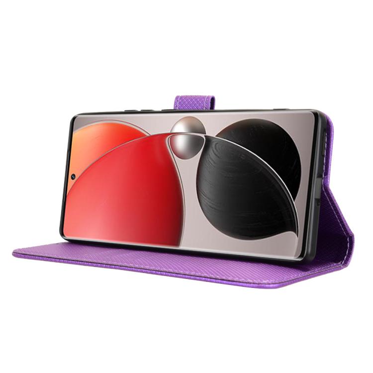 For itel S25 Ultra 4G Diamond Texture Leather Phone Case